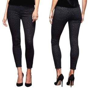 Good American Animal Print Good Legs Crop Sz 16